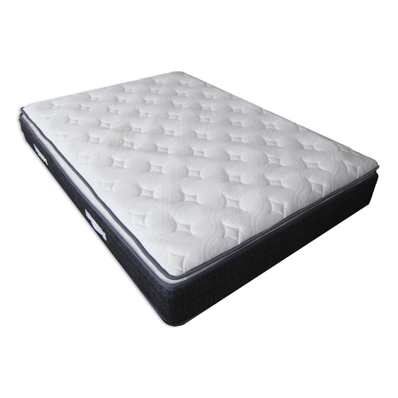 ILYAN - Matelas ressorts ensachés avec topper mémoire de forme 30cm